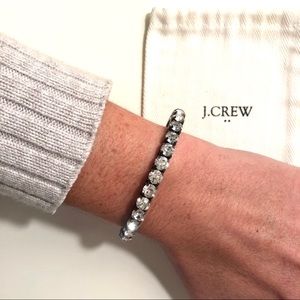 J. Crew Crystal Cuff Bracelet